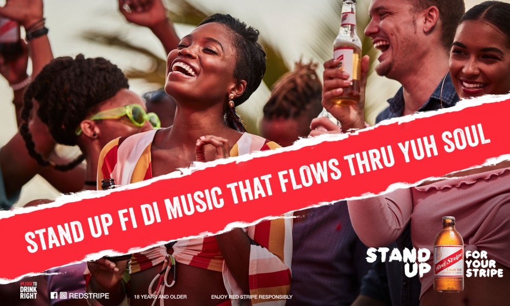 Red Stripe people image